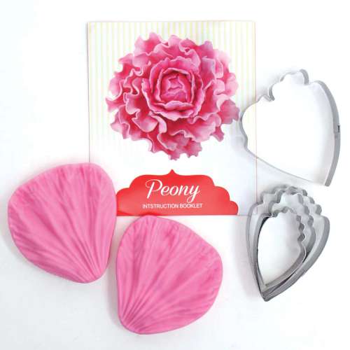 Peony Cutter and Veiner Set - Click Image to Close